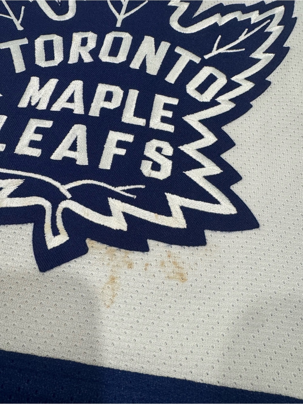 Vintage Curtis Joseph Toronto Maple Leafs Maska CCM Hockey Jersey - Original - Picture 14 of 14